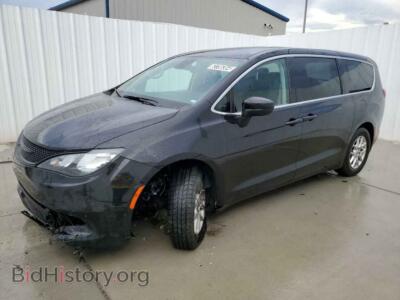 2023 Chrysler MINIVAN LX, черный — VIN 2C4RC1CG5PR616628, Copart