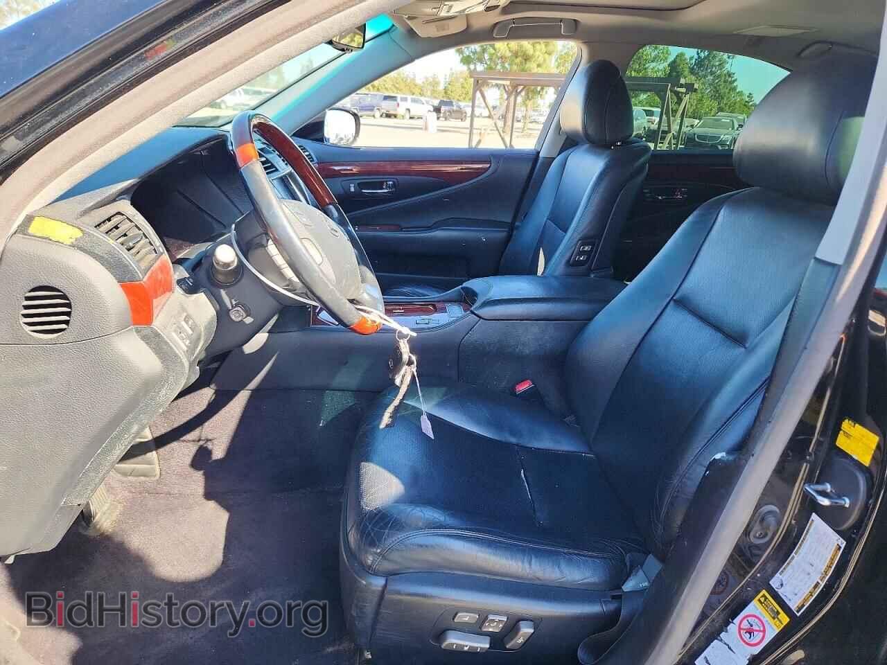 2007 LEXUS LS460 - VIN: JTHBL46F275022483 - Фото 7