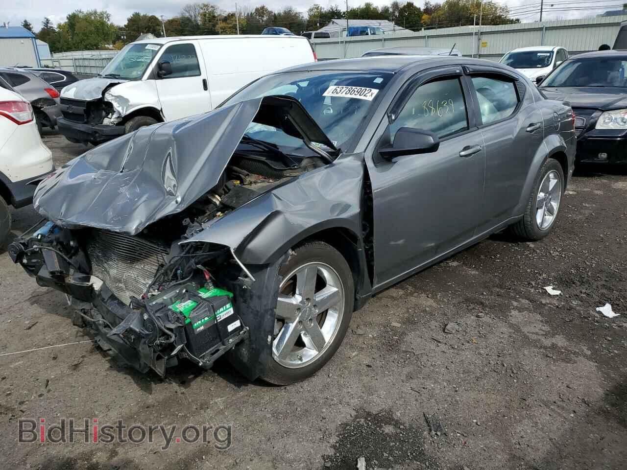 2013 DODGE AVENGER - VIN: 1C3CDZAB0DN702614 - Фото 2