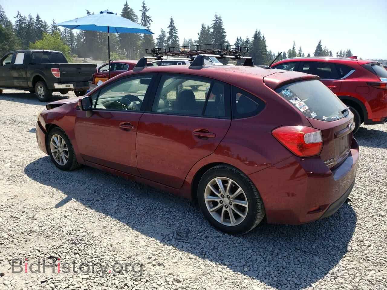 2012 SUBARU IMPREZA - VIN: JF1GPAC63CH247167 - Фото 2