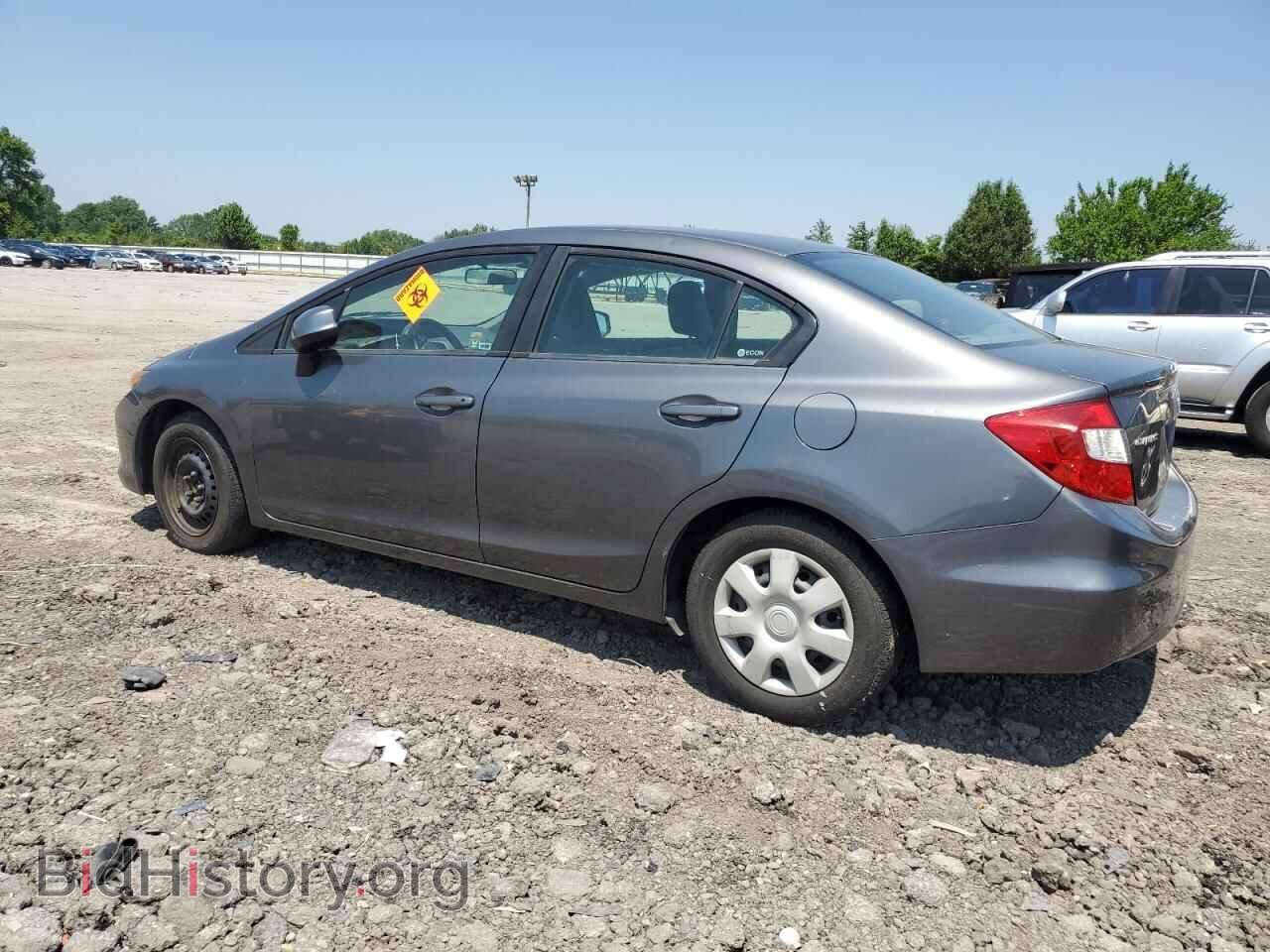 2012 HONDA CIVIC - VIN: 19XFB2F5XCE383976 - Фото 2
