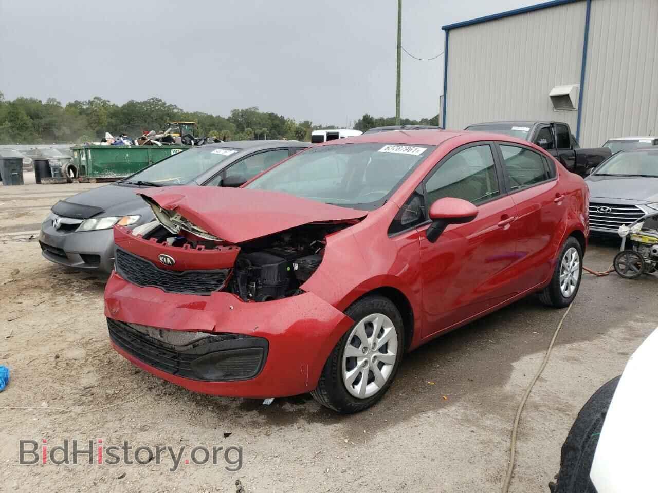 2014 KIA RIO - VIN: KNADM4A36E6377018 - Фото 2