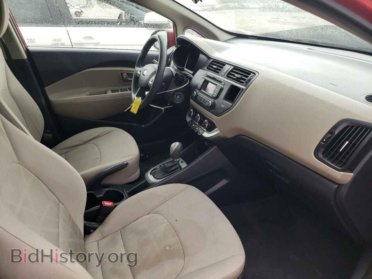 2014 KIA RIO - VIN: KNADM4A36E6377018 - Фото 5