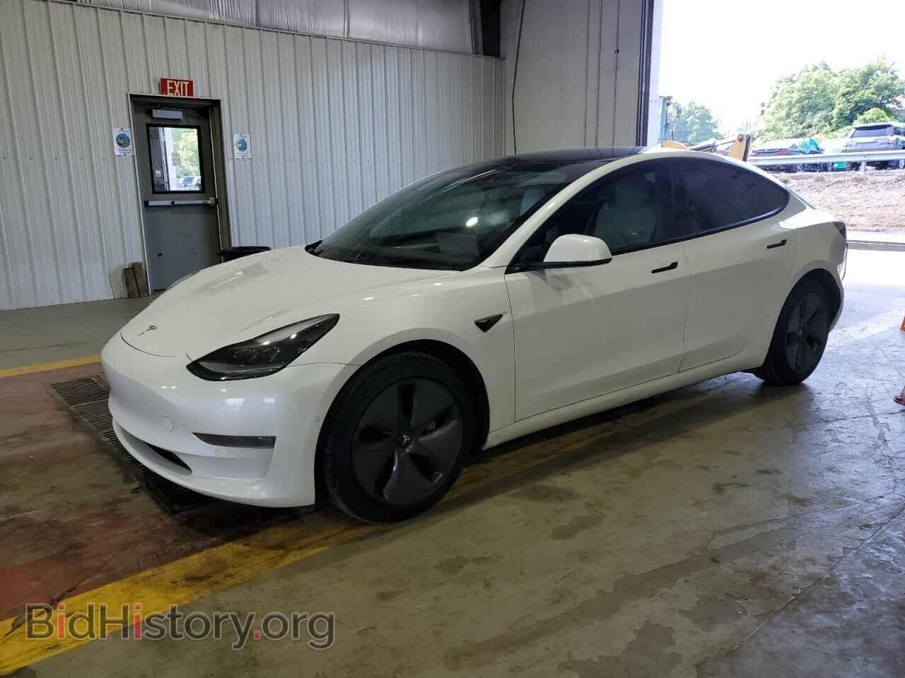 Photo 5YJ3E1EA2MF987584 - TESLA MODEL 3 2021