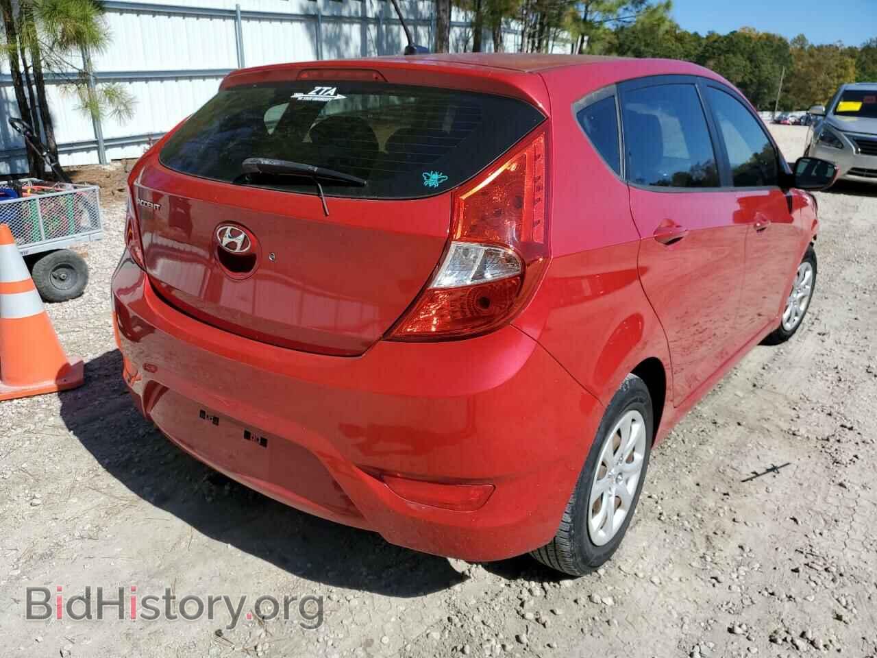2014 HYUNDAI ACCENT - VIN: KMHCT5AE9EU188654 - Фото 4
