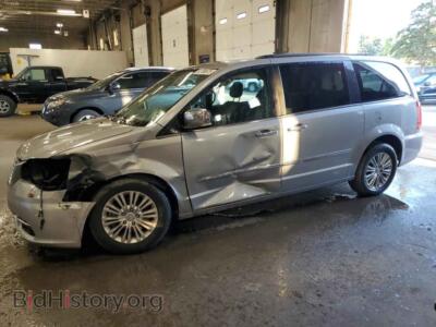 2016 Chrysler MINIVAN Touring L, серебристый — VIN 2C4RC1CG4GR189569, Copart