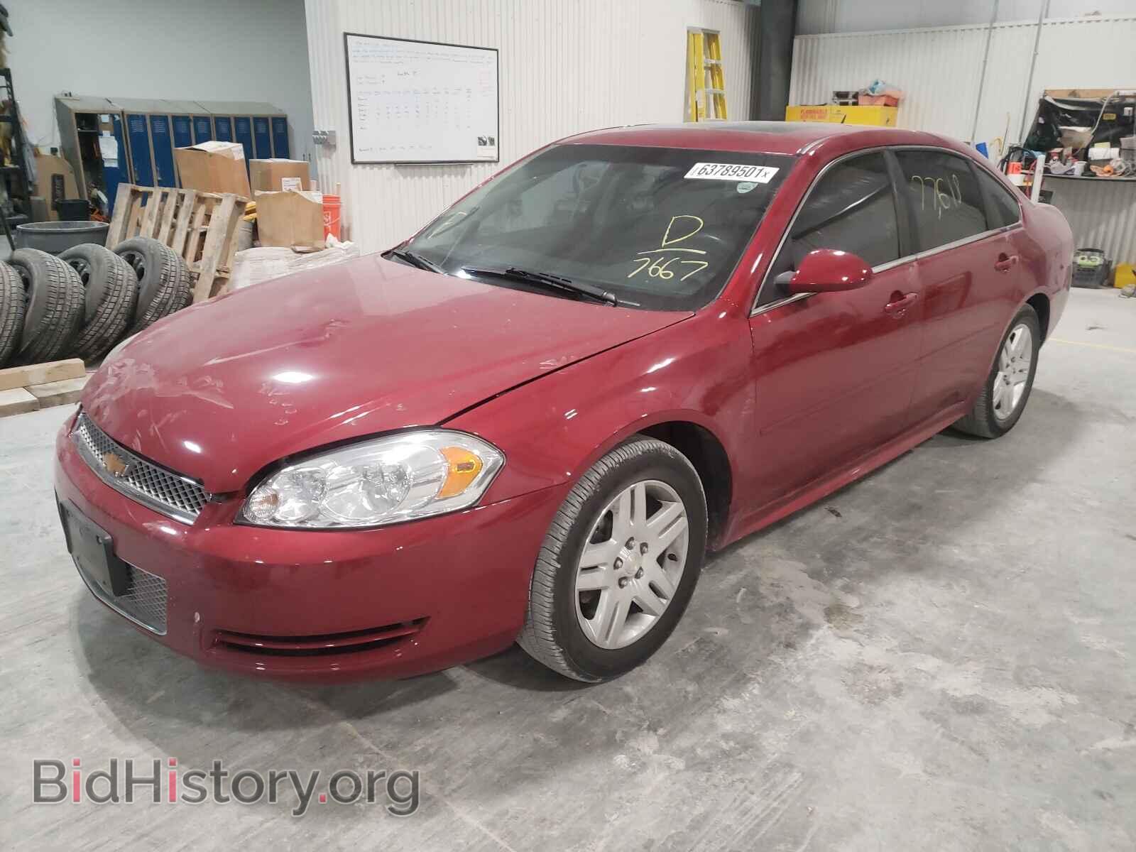 2014 CHEVROLET IMPALA - VIN: 2G1WB5E35E1177667 - Фото 2