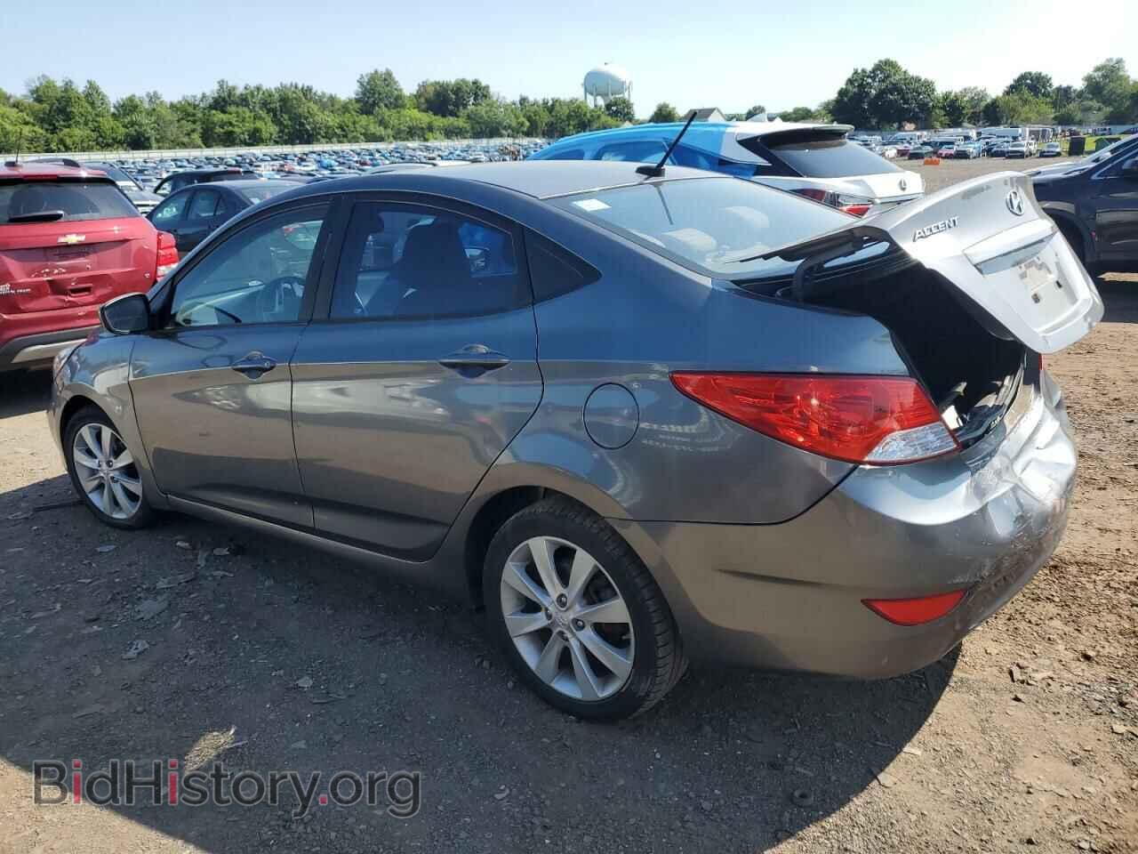 2013 HYUNDAI ACCENT - VIN: KMHCU4AE4DU479861 - Фото 2