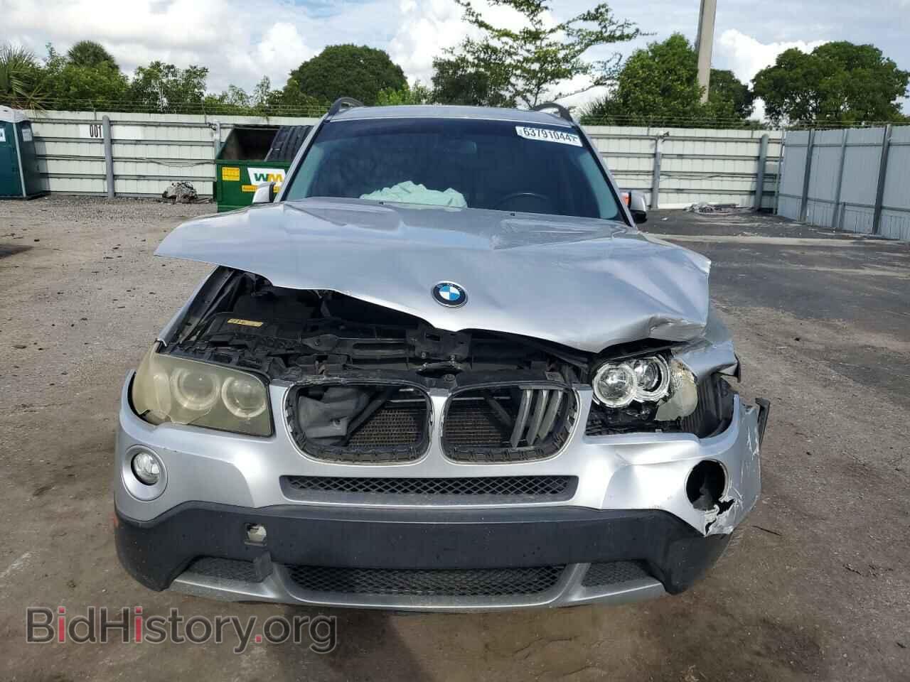 2007 BMW X3 - VIN: WBXPC93427WF16236 - Фото 5