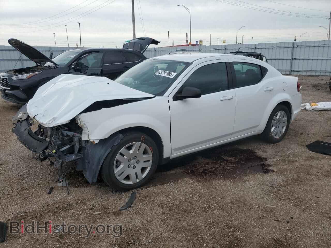 Photo 1C3CDZAB0EN224728 - DODGE AVENGER 2014