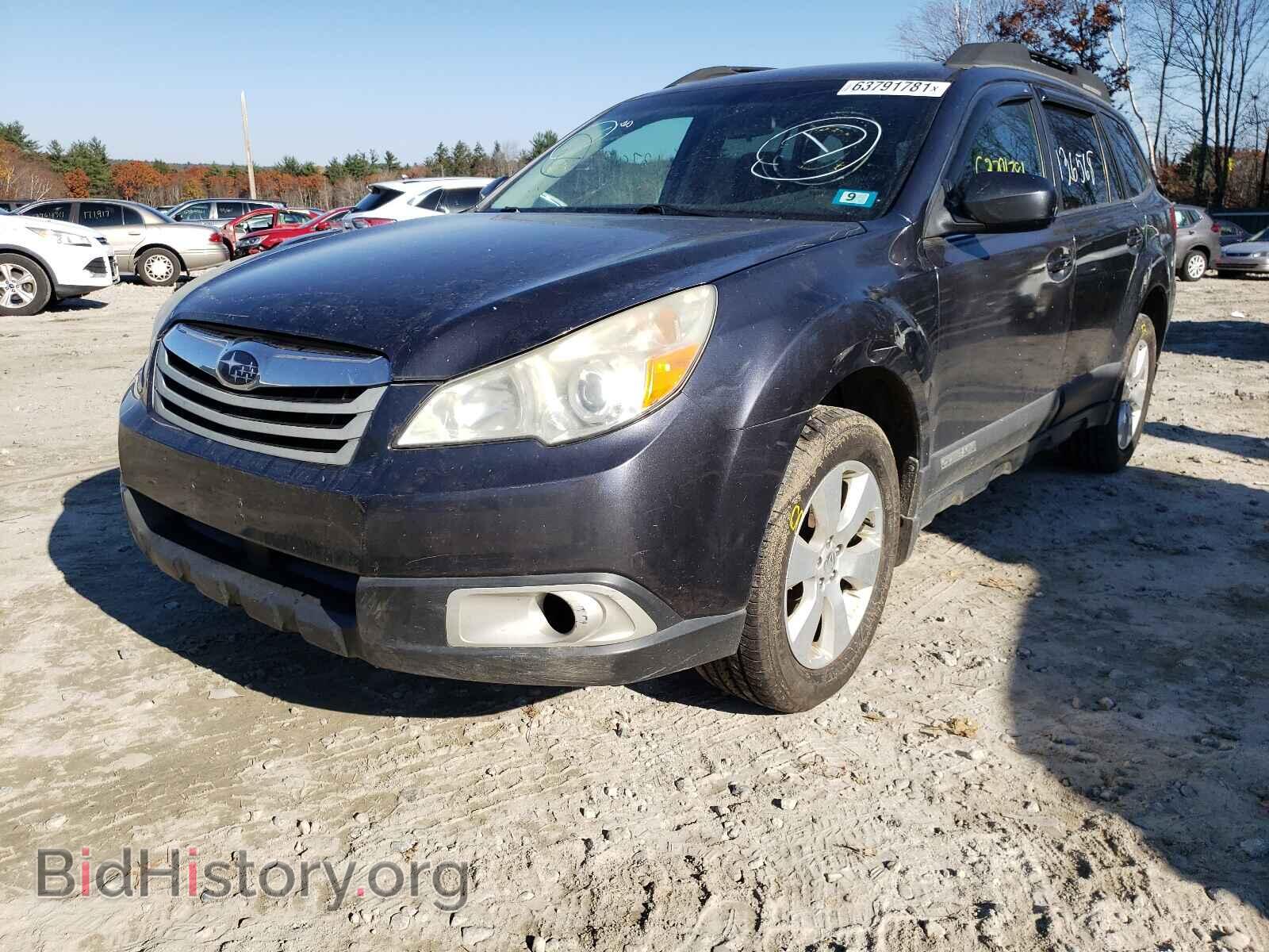 2011 SUBARU OUTBACK - VIN: 4S4BRBCC0B3347020 - Фото 2