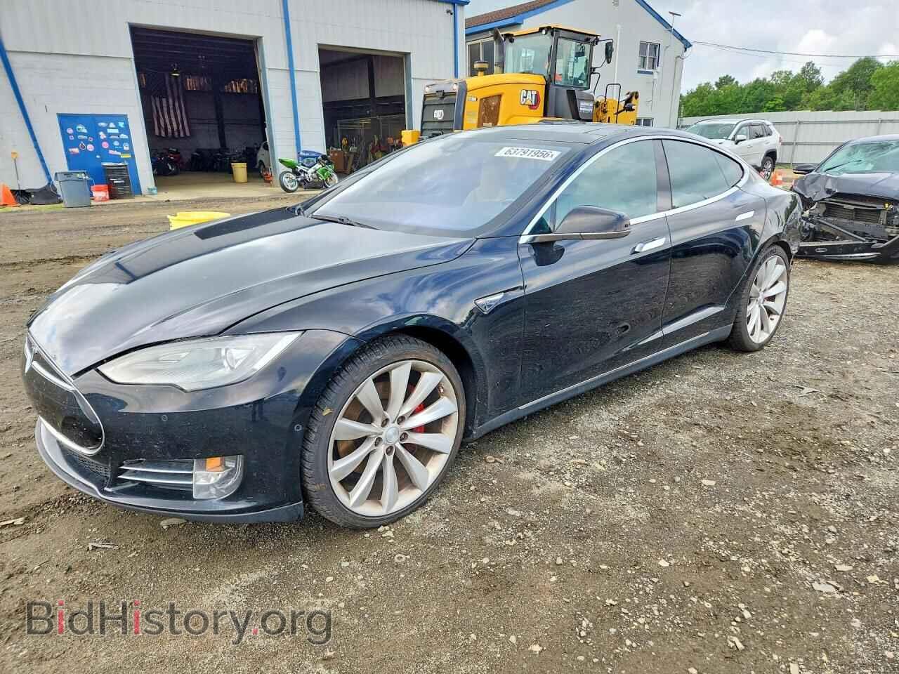 Photo 5YJSA1H27EFP66110 - TESLA MODEL S 2014