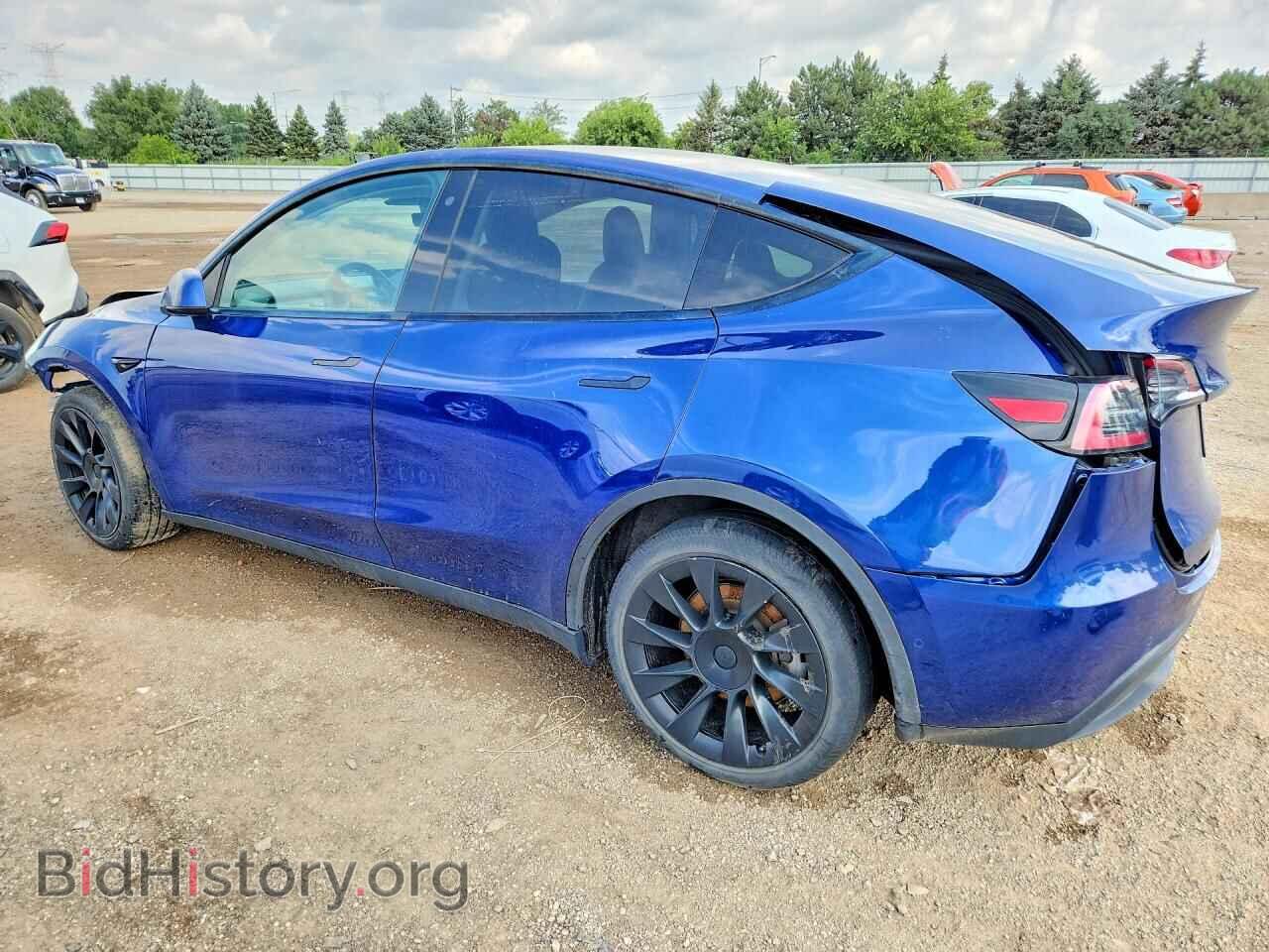 2020 TESLA MODEL Y - VIN: 5YJYGDEE7LF011206 - Фото 2
