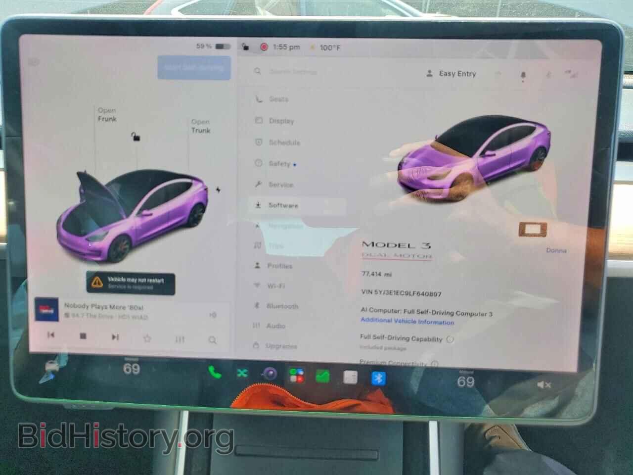 2020 TESLA MODEL 3 - VIN: 5YJ3E1EC9LF640897 - Photo 9