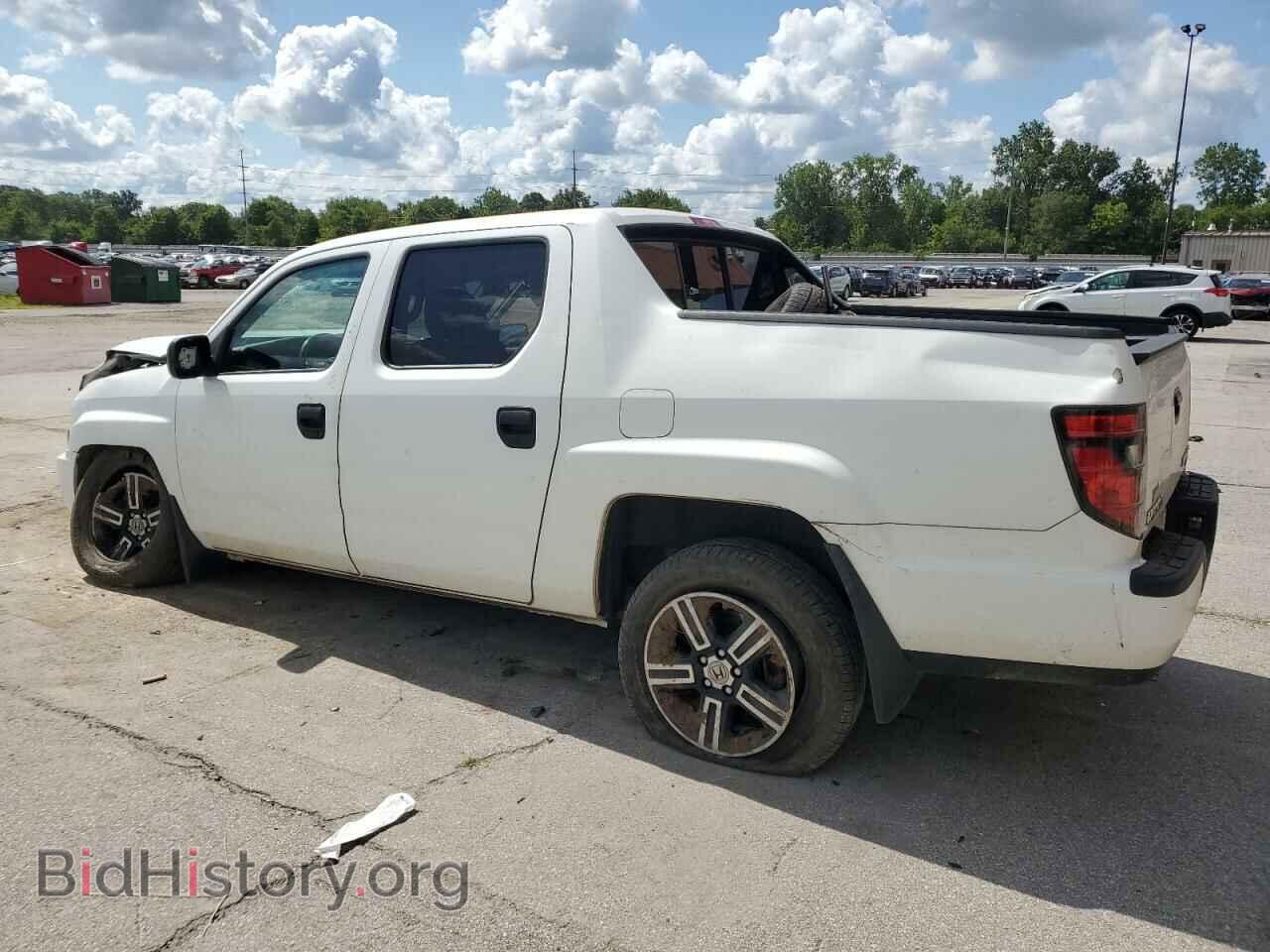 2012 HONDA RIDGELINE - VIN: 5FPYK1F75CB456600 - Фото 2