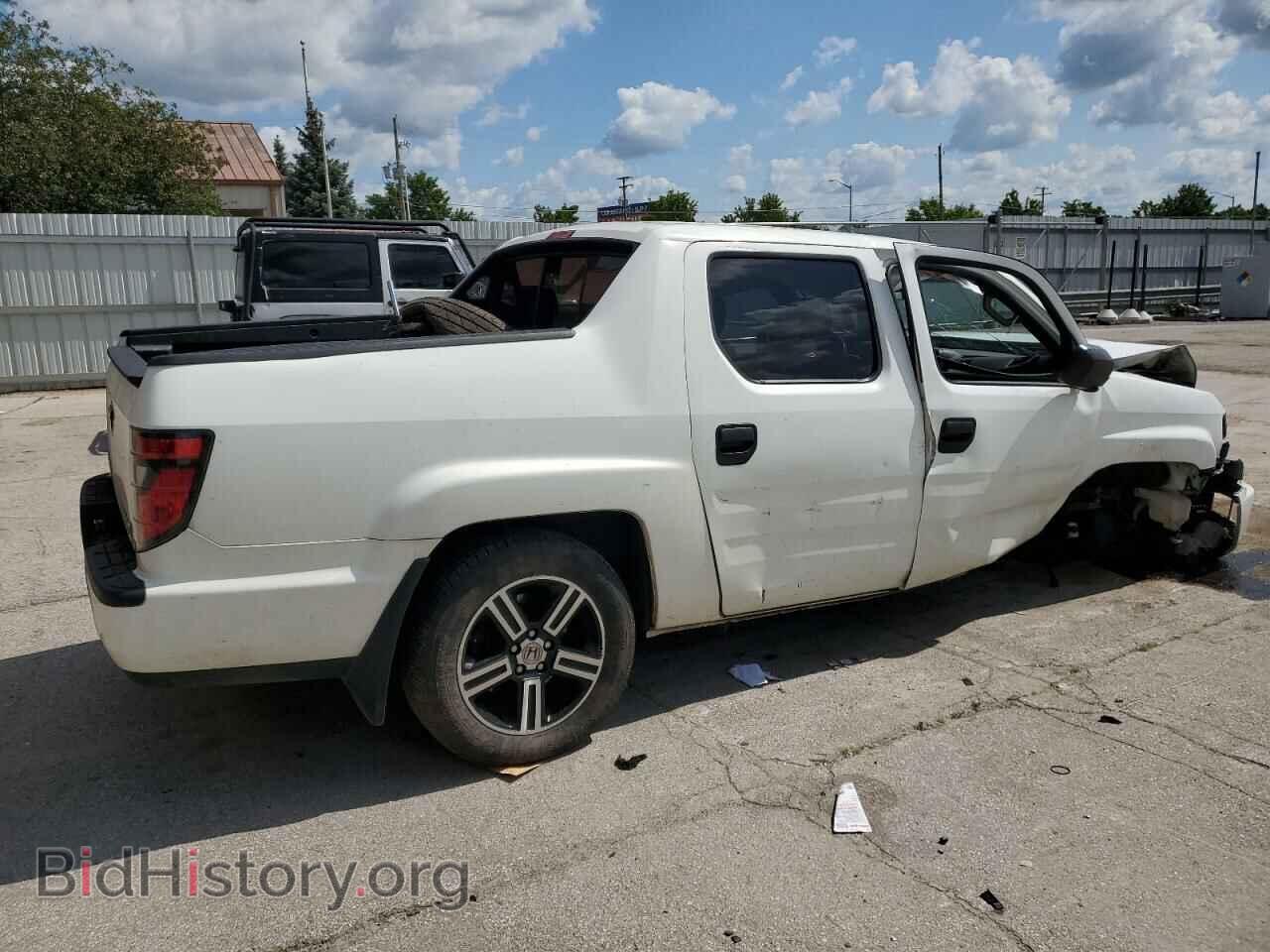 2012 HONDA RIDGELINE - VIN: 5FPYK1F75CB456600 - Фото 3