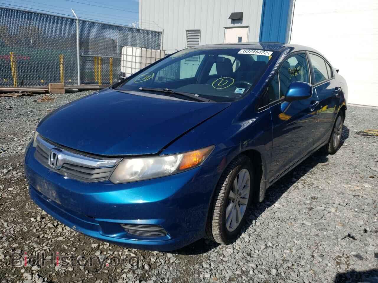 2012 HONDA CIVIC - VIN: 2HGFB2F52CH042674 - Фото 2
