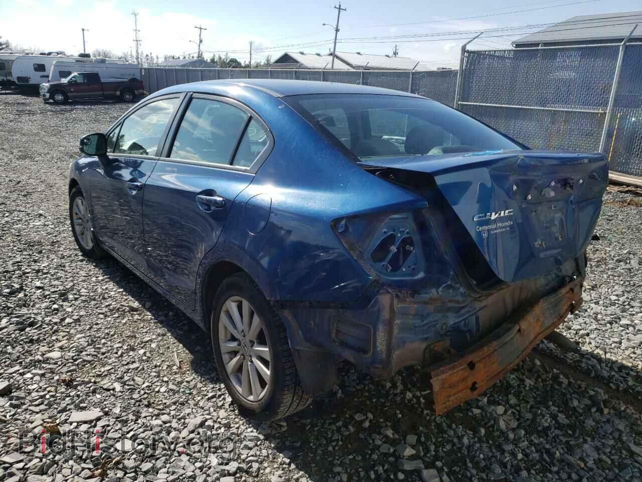 2012 HONDA CIVIC - VIN: 2HGFB2F52CH042674 - Фото 3