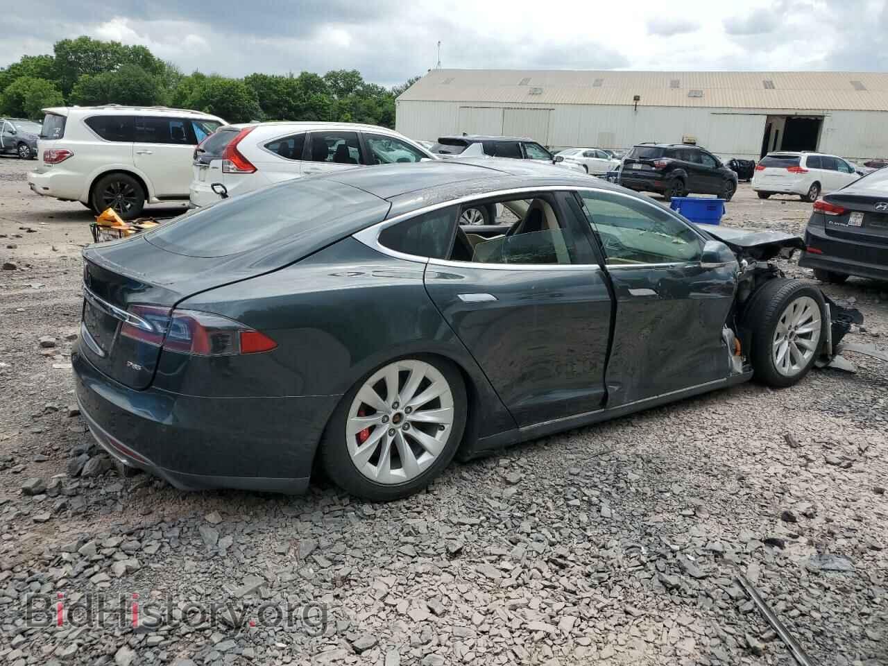 2014 TESLA MODEL S - VIN: 5YJSA1H11EFP43736 - Фото 3