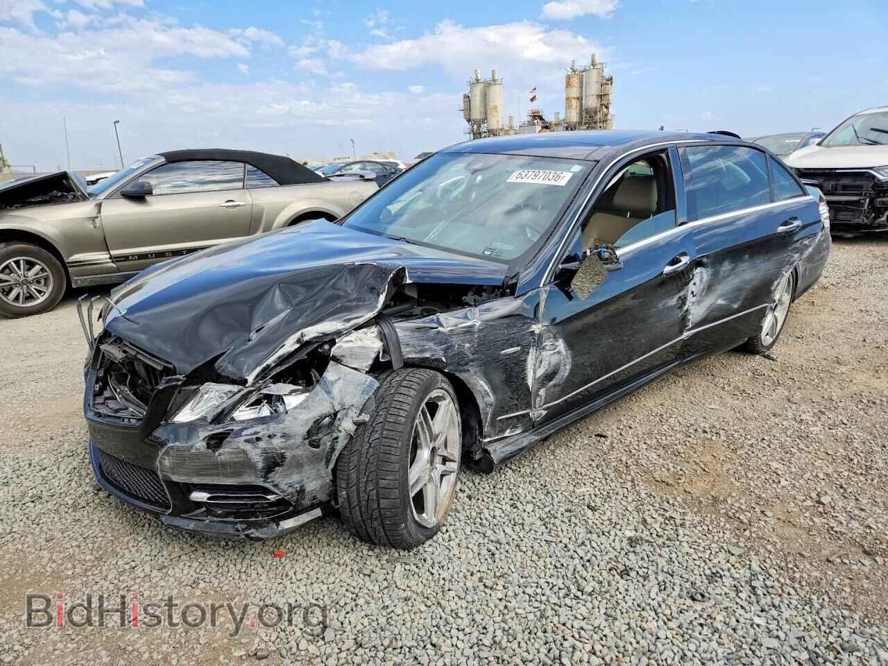 Photo WDDHF5KB4CA655246 - MERCEDES-BENZ E-CLASS 2012