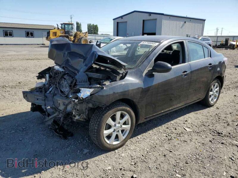 2011 Mazda 3 I (VIN JM1BL1VF8B1408889) — фото 1 из 12, Copart, повреждение: передняя часть