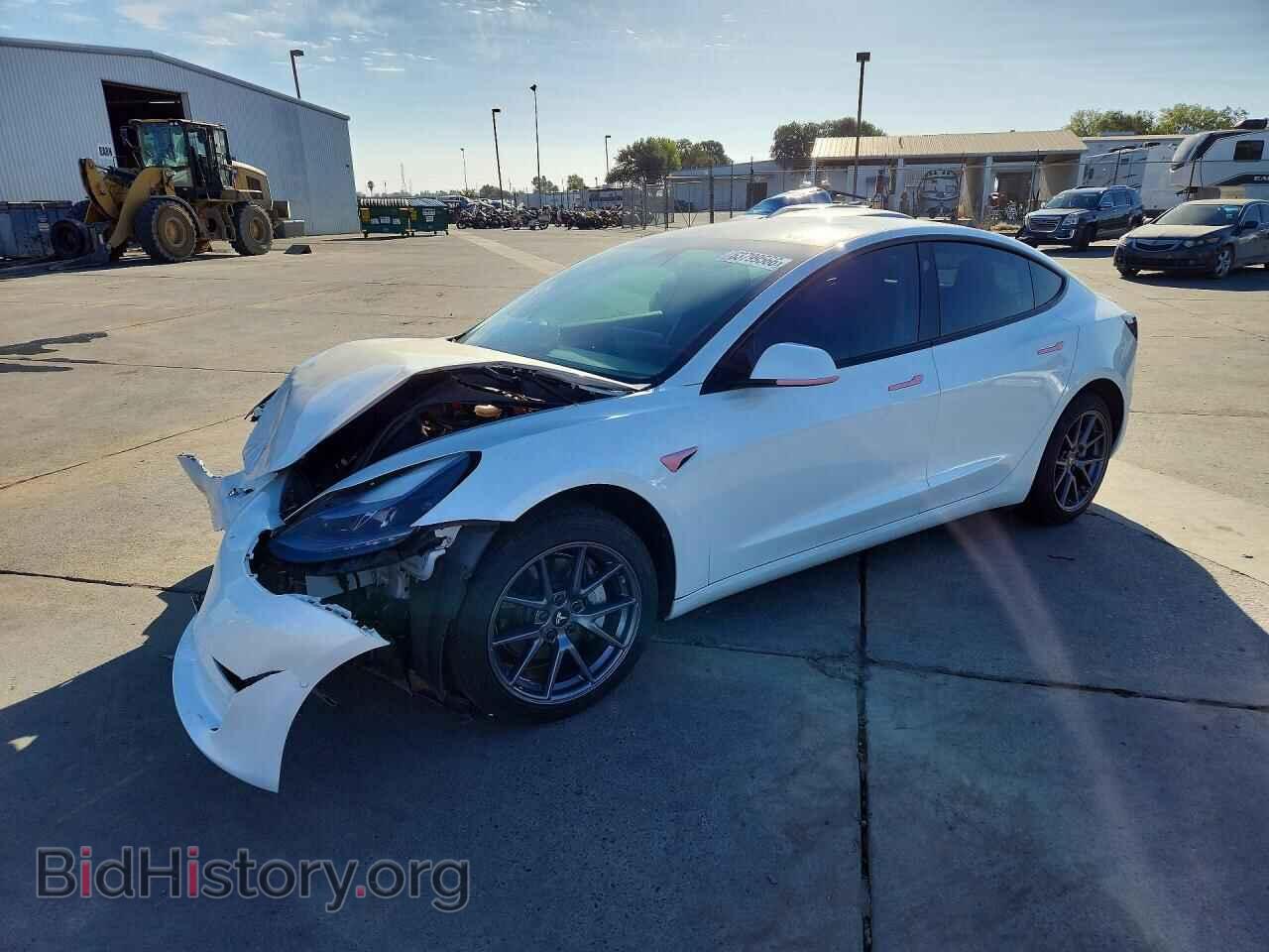 Photo 5YJ3E1EB9NF257679 - TESLA MODEL 3 2022