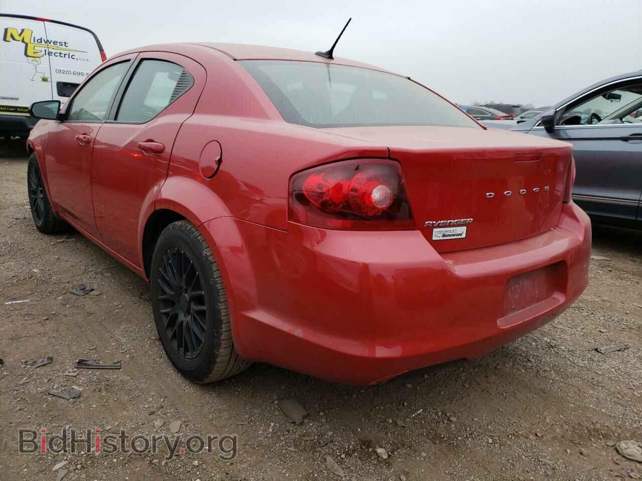 2014 DODGE AVENGER - VIN: 1C3CDZAB3EN149619 - Фото 3