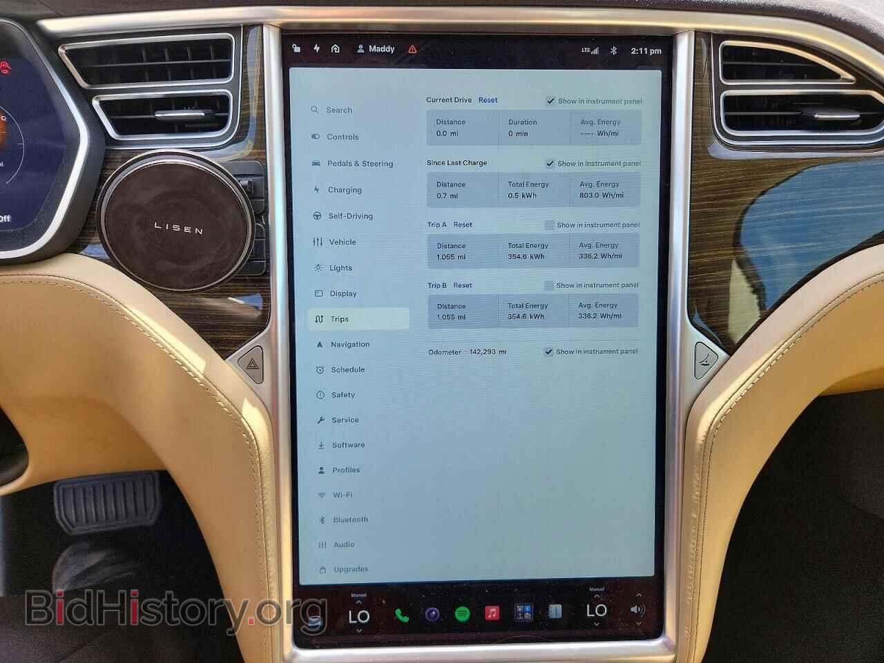 2015 TESLA MODEL S - VIN: 5YJSA1E14FF109133 - Photo 9