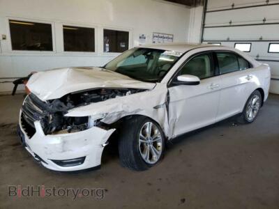 2018 Ford TAURUS Taurus SEL, белый — VIN 1FAHP2E87JG112057, Copart