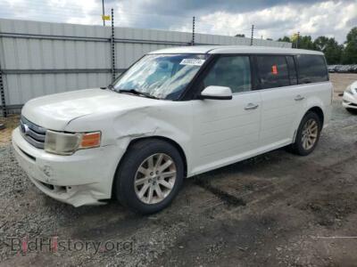 2011 Ford FLEX SEL, white — VIN 2FMGK5CC4BBD19247, Copart
