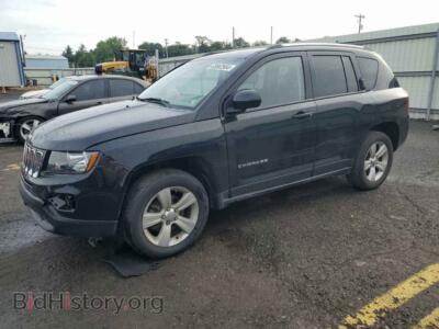 2015 Jeep COMPASS Latitude, black — VIN 1C4NJDEB8FD162903, Copart