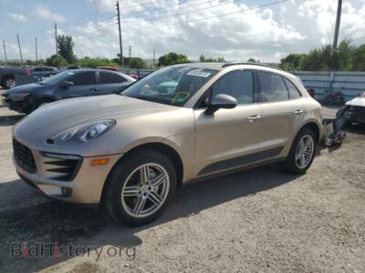 2017 Porsche MACAN Macan S, gold — VIN WP1AB2A59HLB11112, Copart