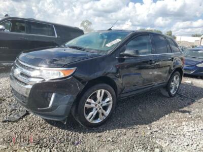2013 Ford EDGE Limited, черный — VIN 2FMDK3KC9DBE15743, Copart