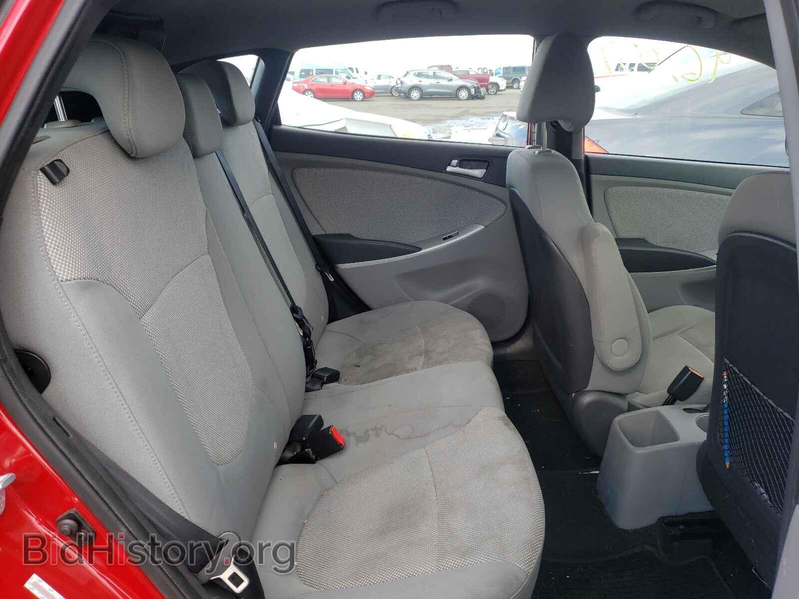 2013 HYUNDAI ACCENT - VIN: KMHCT5AE1DU114854 - Фото 6