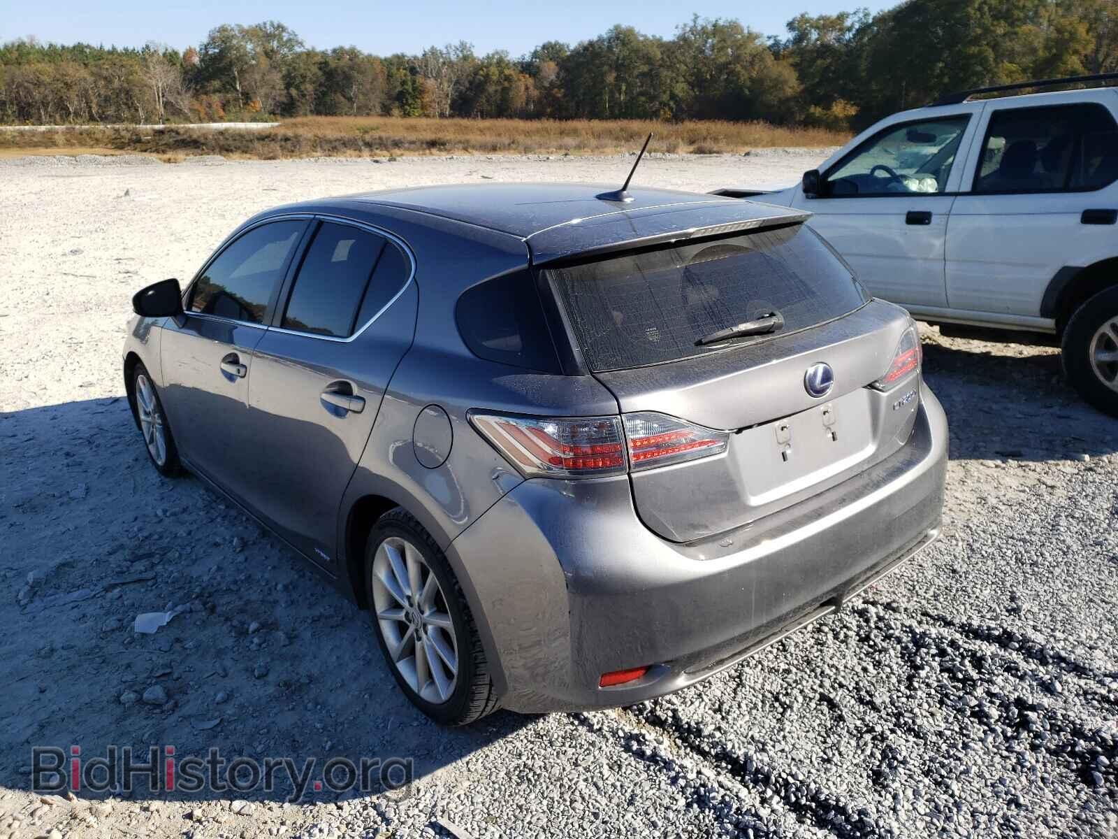 2012 LEXUS CT 200 - VIN: JTHKD5BH1C2077531 - Фото 3