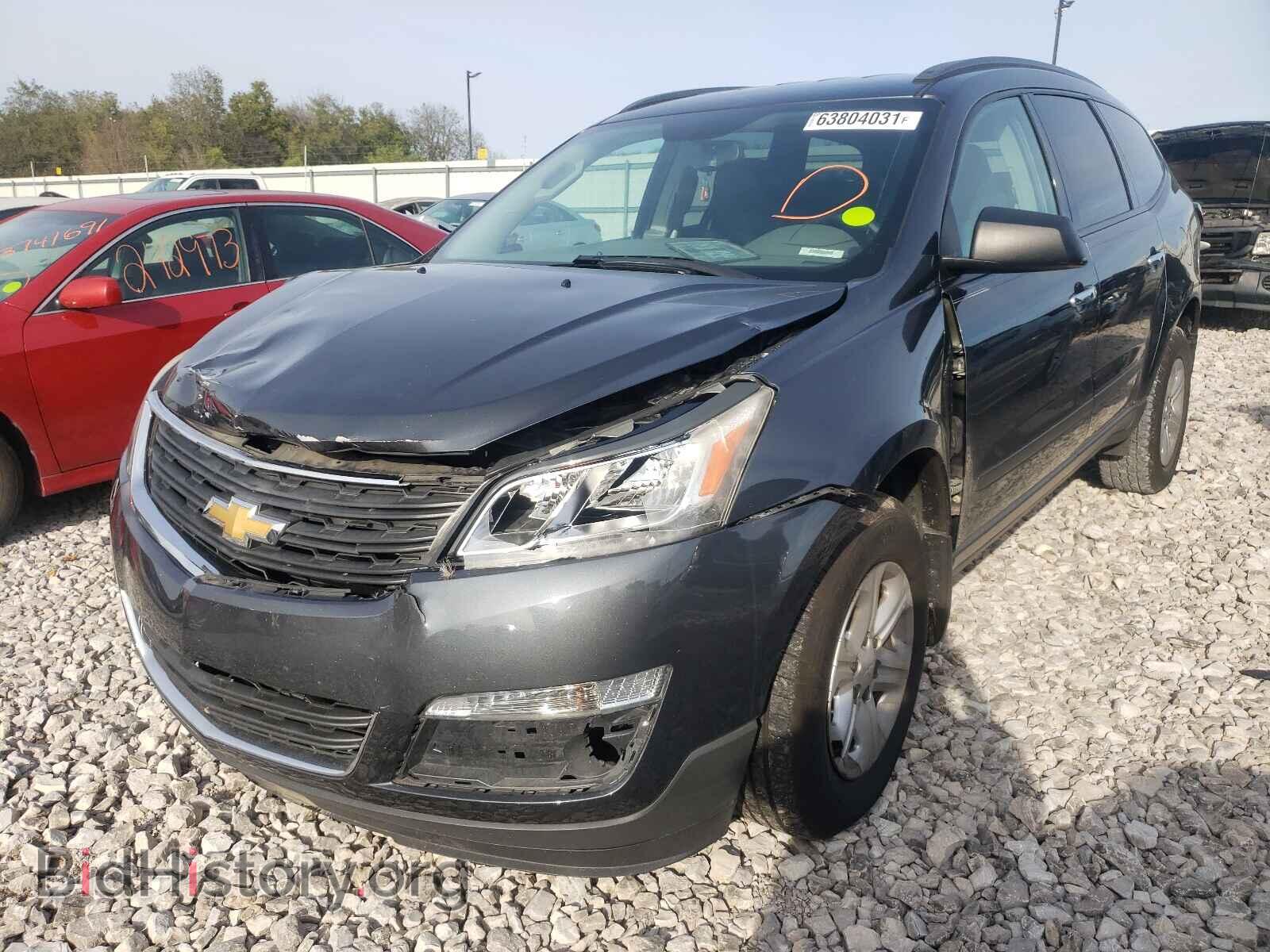 2014 CHEVROLET TRAVERSE - VIN: 1GNKRFED7EJ209242 - Фото 2