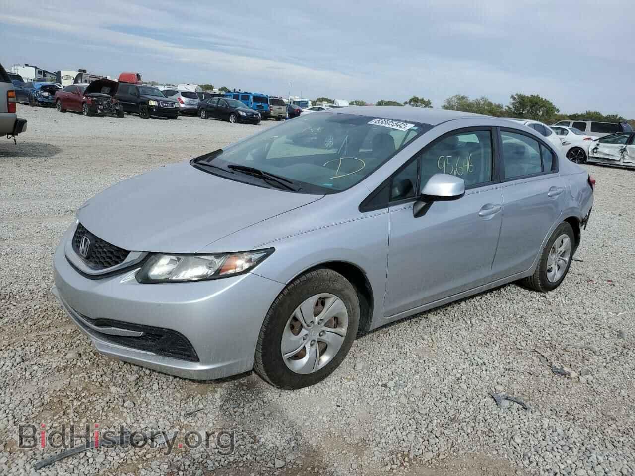 2013 HONDA CIVIC - VIN: 19XFB2F54DE064140 - Фото 2