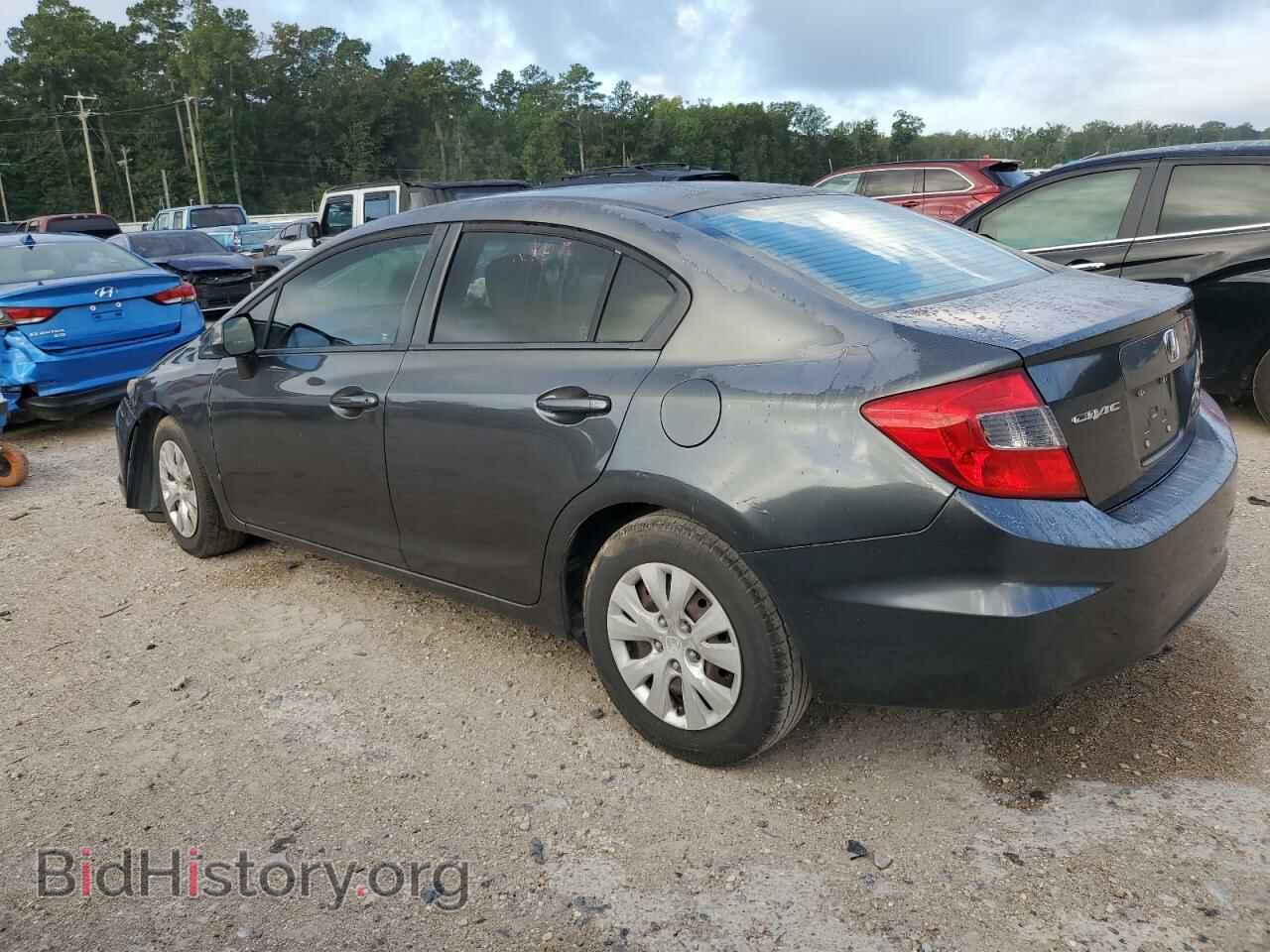 2012 HONDA CIVIC - VIN: 2HGFB2F59CH333480 - Photo 2