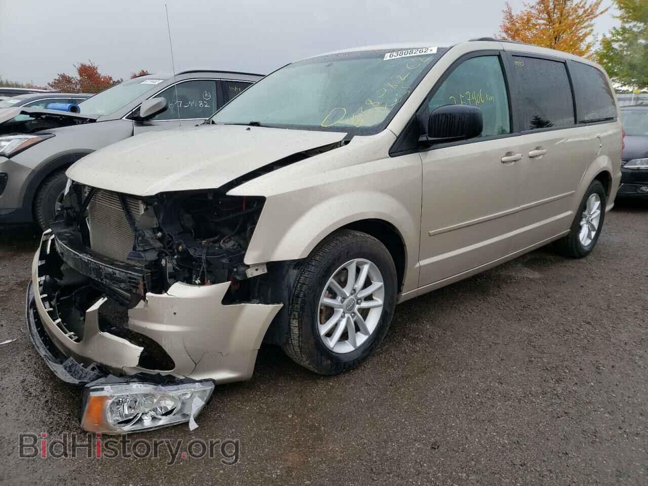 2014 DODGE CARAVAN - VIN: 2C4RDGBG5ER288416 - Фото 2