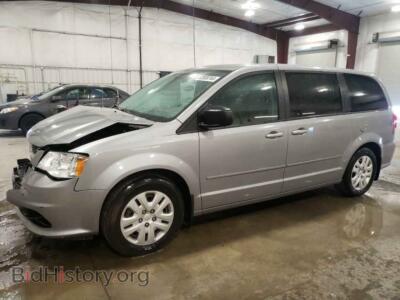 2014 Dodge CARAVAN SE, серебристый — VIN 2C4RDGBG2ER378817, Copart