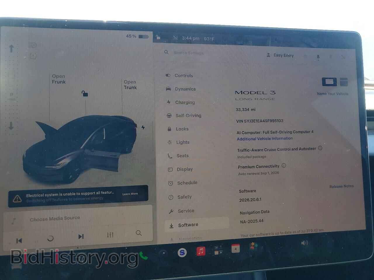 2025 TESLA MODEL 3 - VIN: 5YJ3E1EA4SF995103 - Photo 9