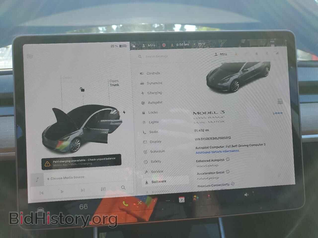2020 TESLA MODEL 3 - VIN: 5YJ3E1EB6LF600512 - Фото 9