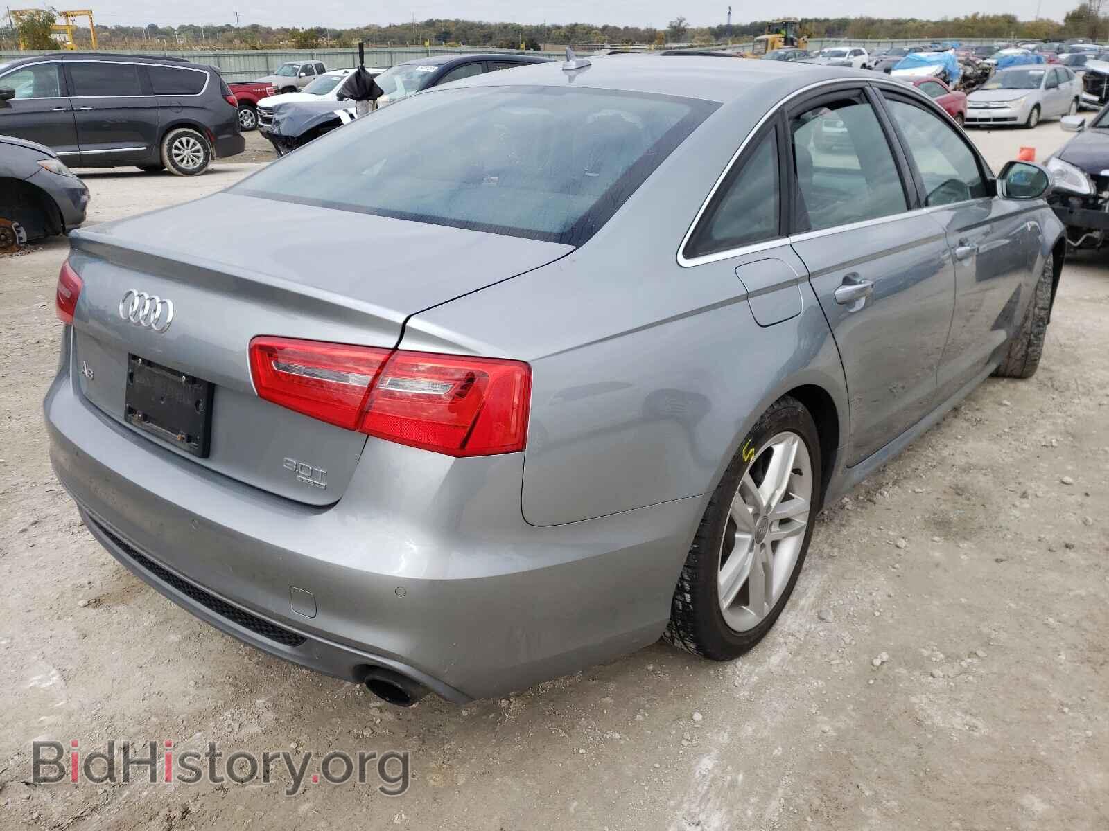 2012 AUDI A6 - VIN: WAUHGAFC0CN079390 - Фото 4