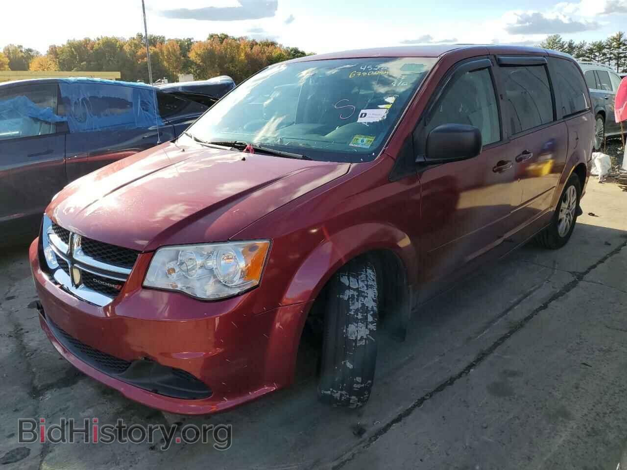 2014 DODGE CARAVAN - VIN: 2C4RDGBG4ER452674 - Фото 2
