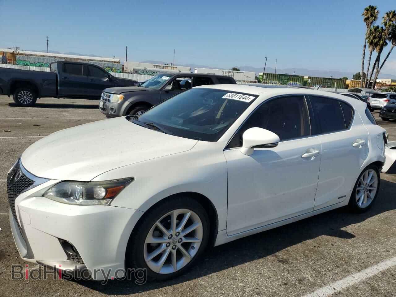 Photo JTHKD5BH5C2106190 - LEXUS CT 200 2012