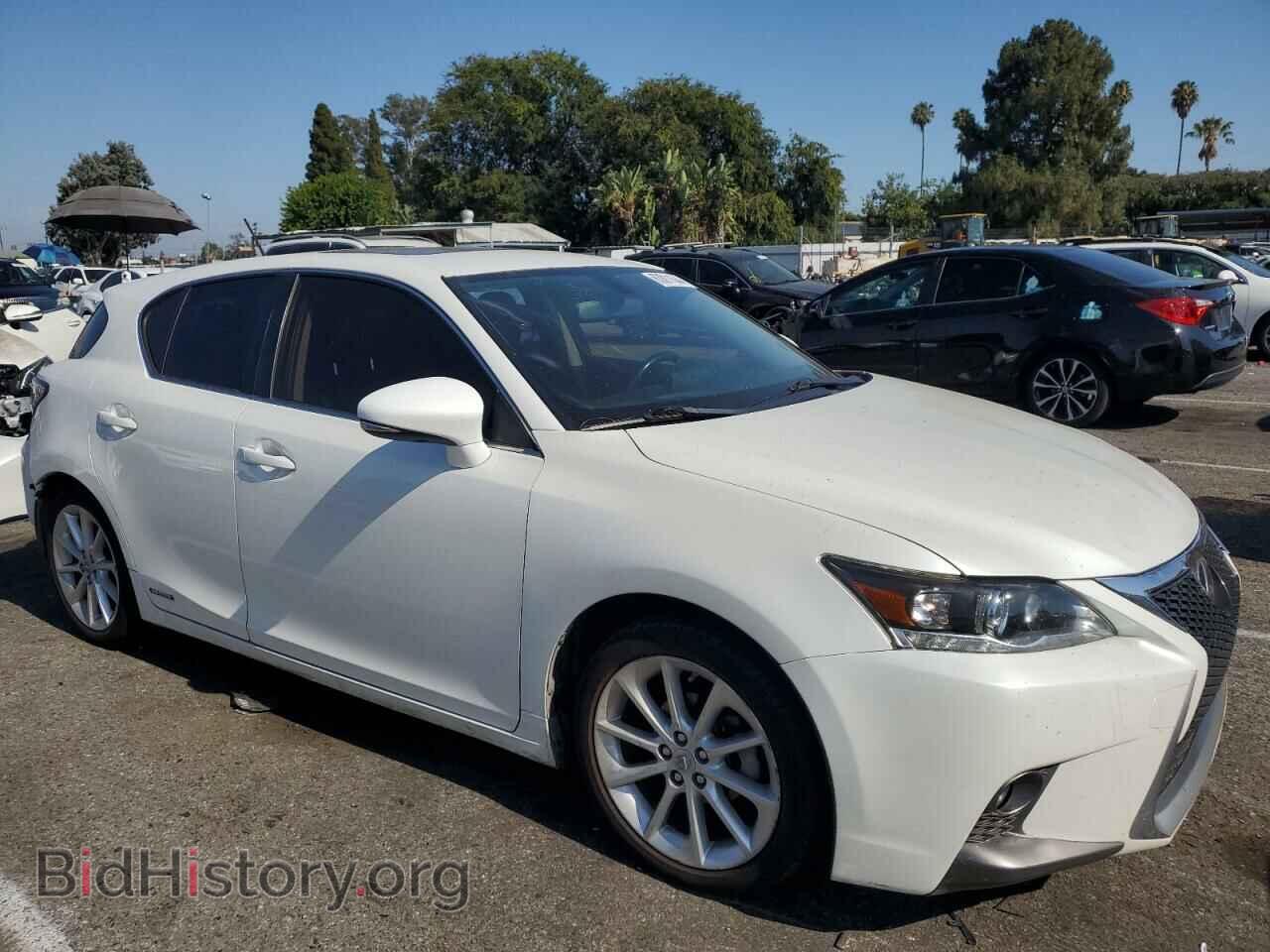 2012 LEXUS CT 200 - VIN: JTHKD5BH5C2106190 - Фото 4