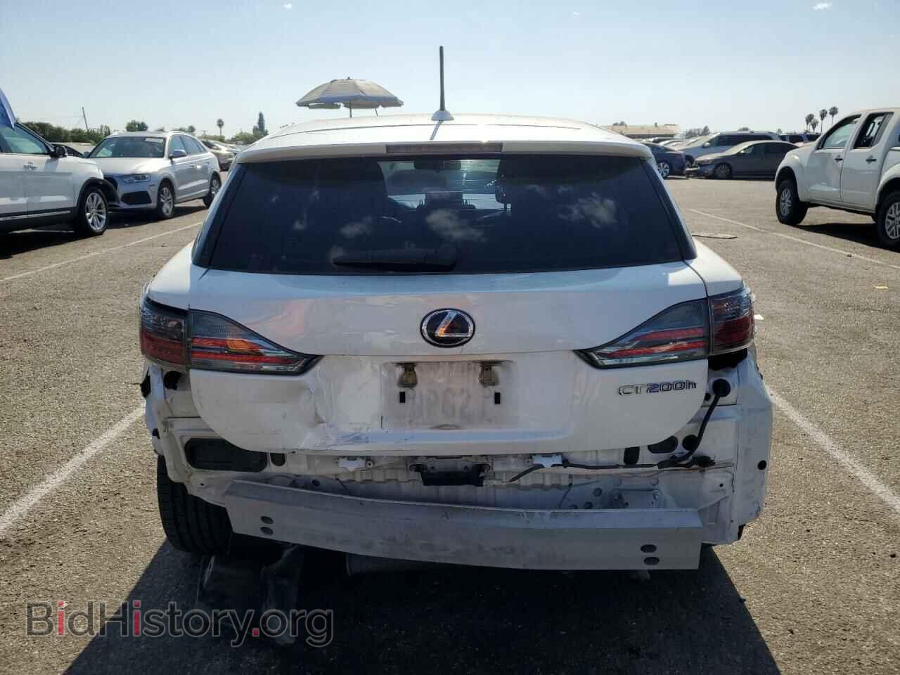 2012 LEXUS CT 200 - VIN: JTHKD5BH5C2106190 - Фото 6