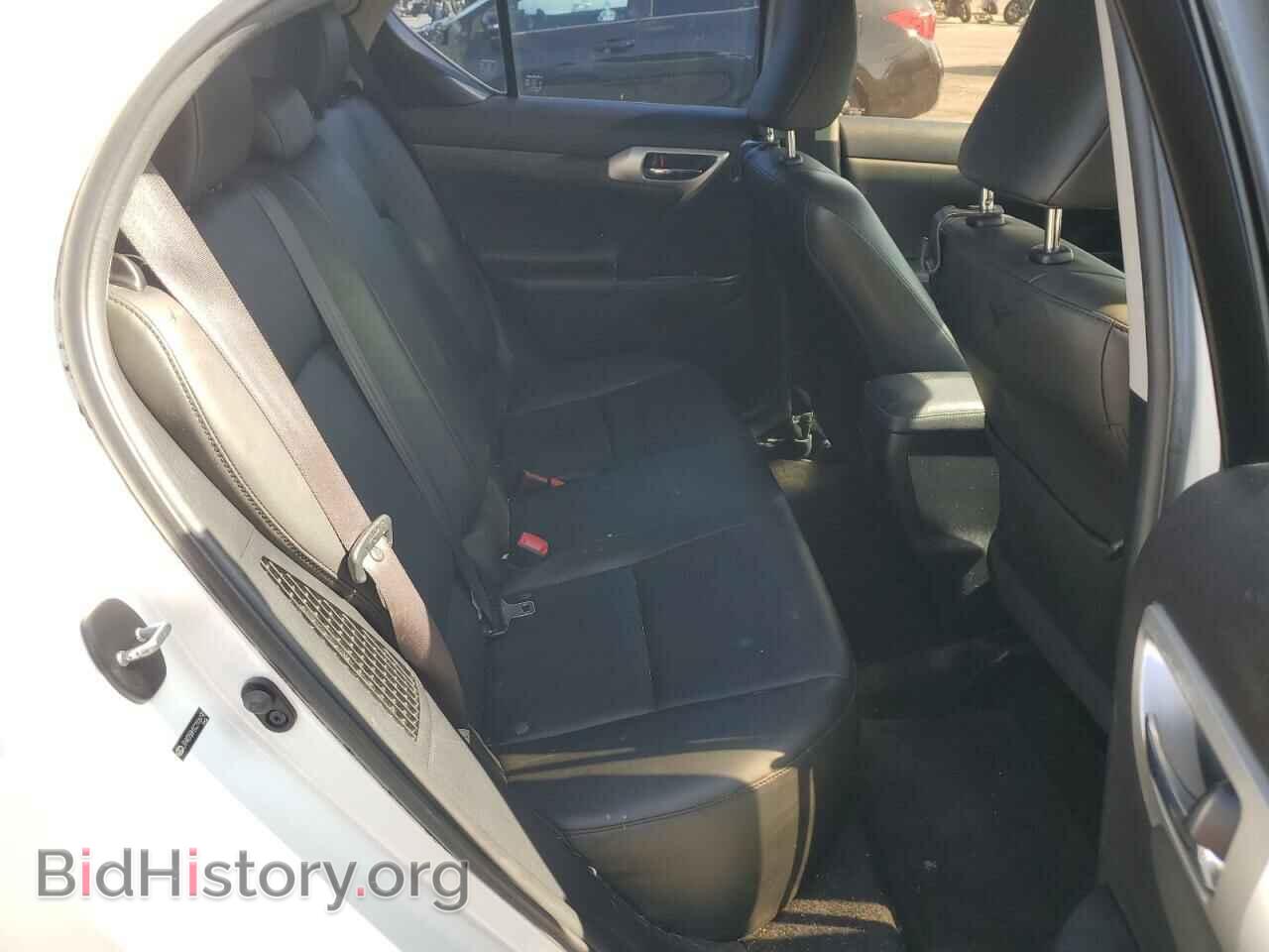 2012 LEXUS CT 200 - VIN: JTHKD5BH5C2106190 - Фото 10