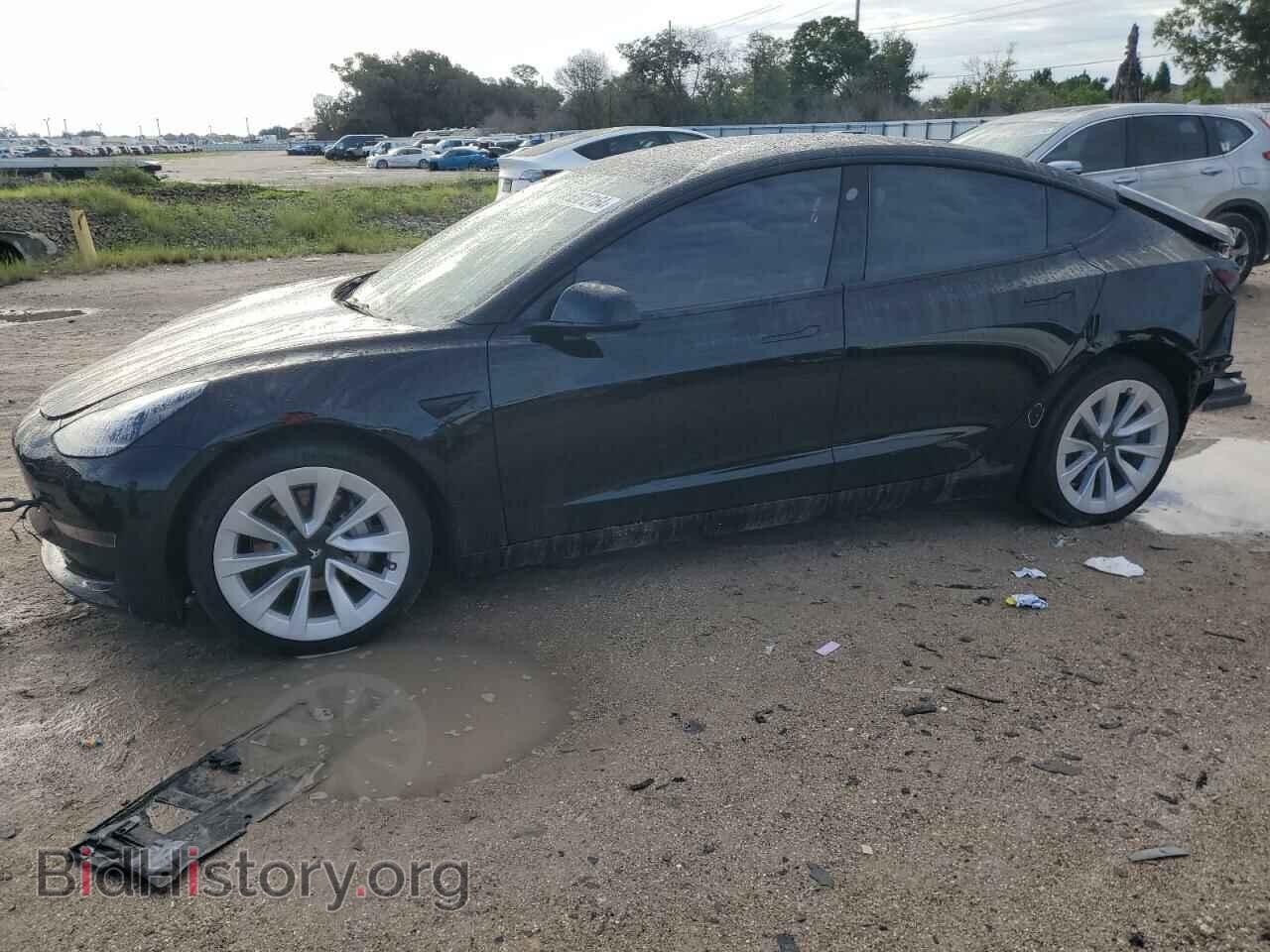 Photo 5YJ3E1EA6NF239857 - TESLA MODEL 3 2022