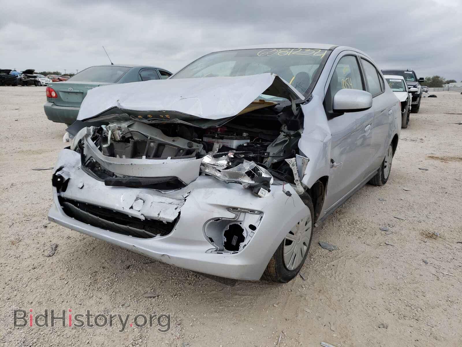 2020 MITSUBISHI MIRAGE - VIN: ML32F3FJ1LHF11205 - Фото 2